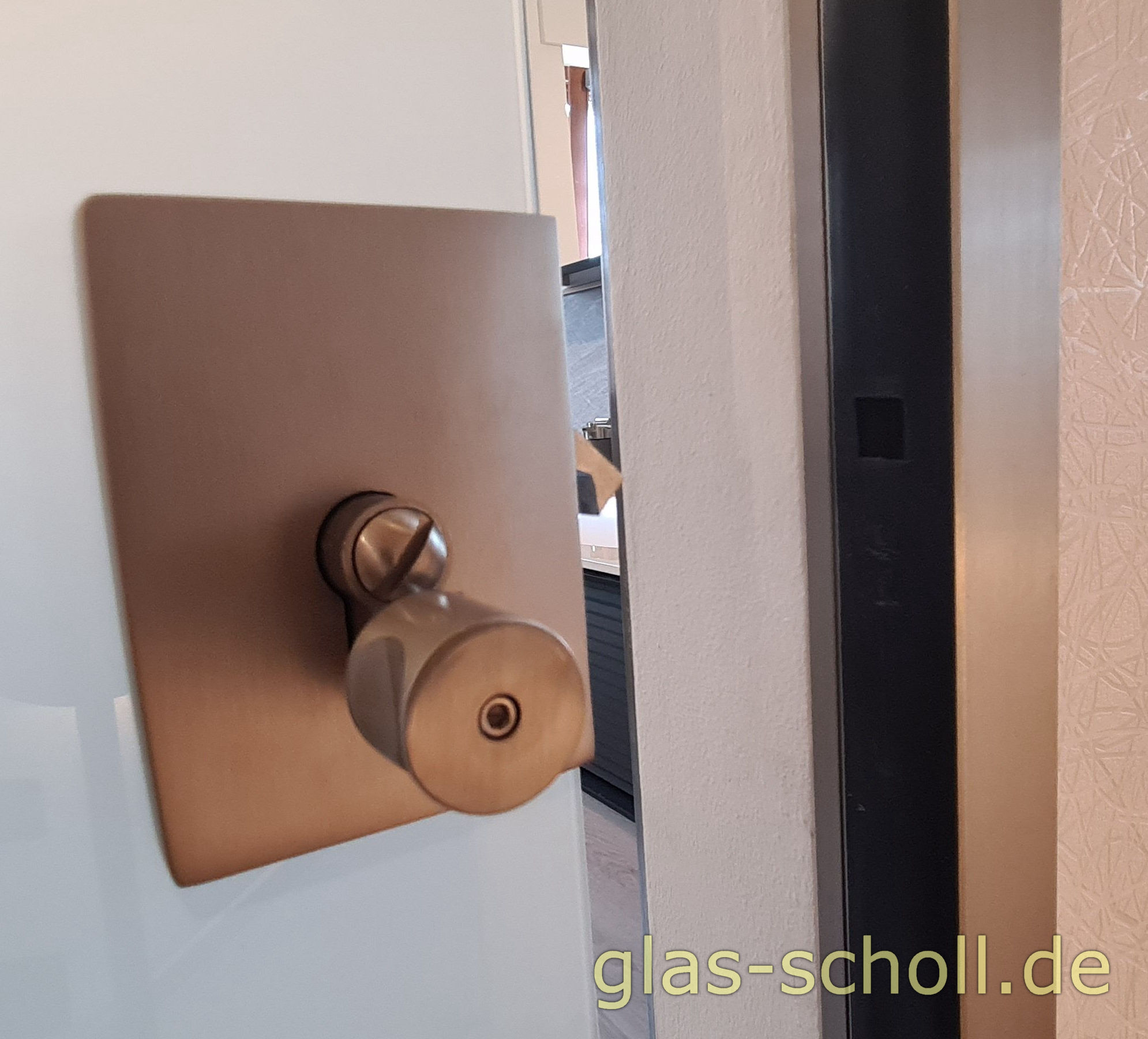 Glas Bad Schiebet R Mit Verriegelung Von Glas Scholl Glasschiebet R